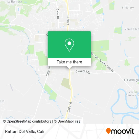 Rattan Del Valle map