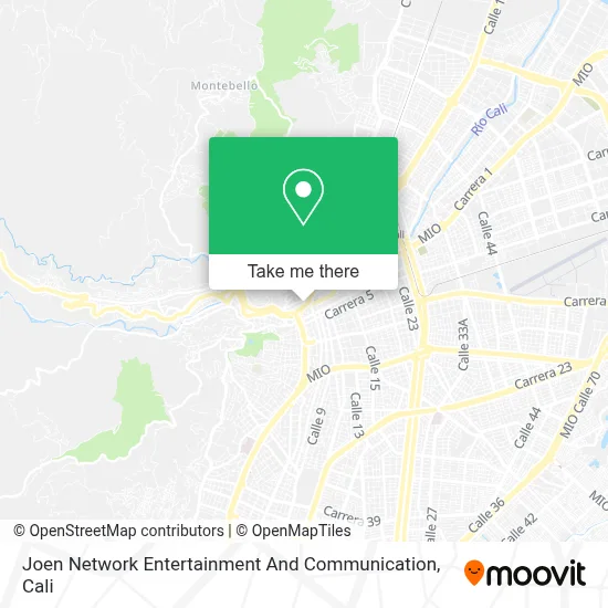 Joen Network Entertainment And Communication map