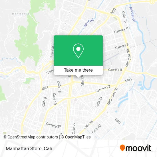 Manhattan Store map