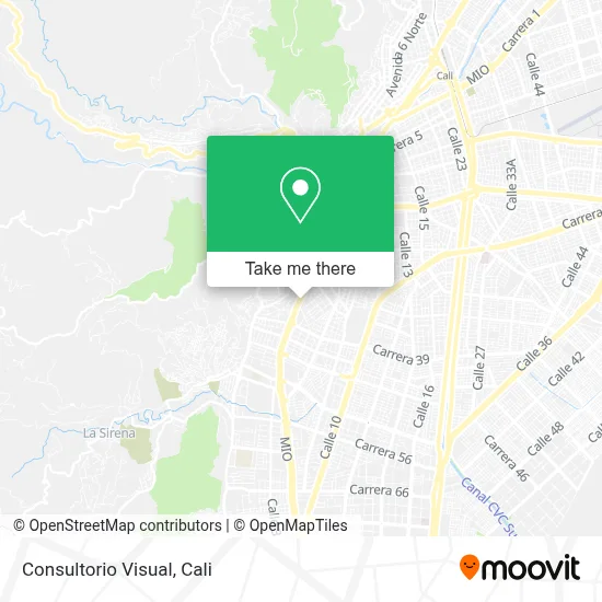 Consultorio Visual map