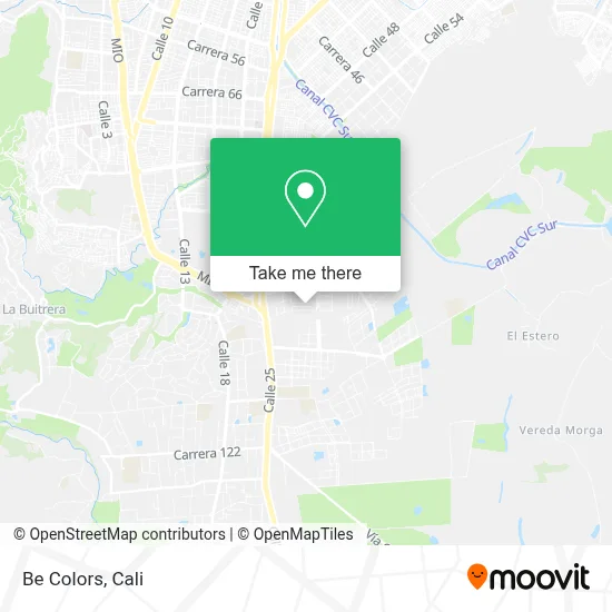 Be Colors map