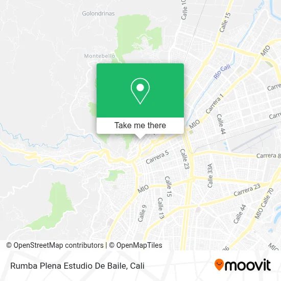 Rumba Plena Estudio De Baile map