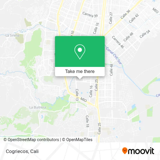 Cogriecos map