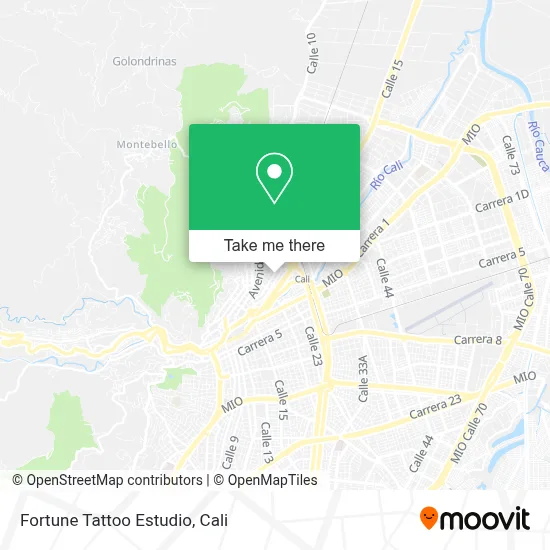 Fortune Tattoo Estudio map