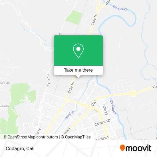 Codagro map