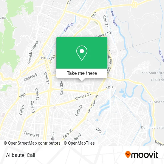 Allbaute map
