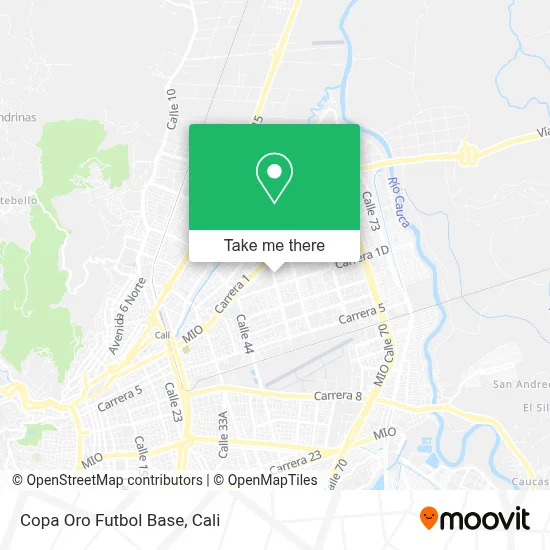 Copa Oro Futbol Base map