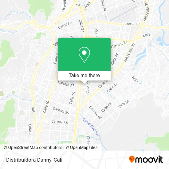 Distribuidora Danny map