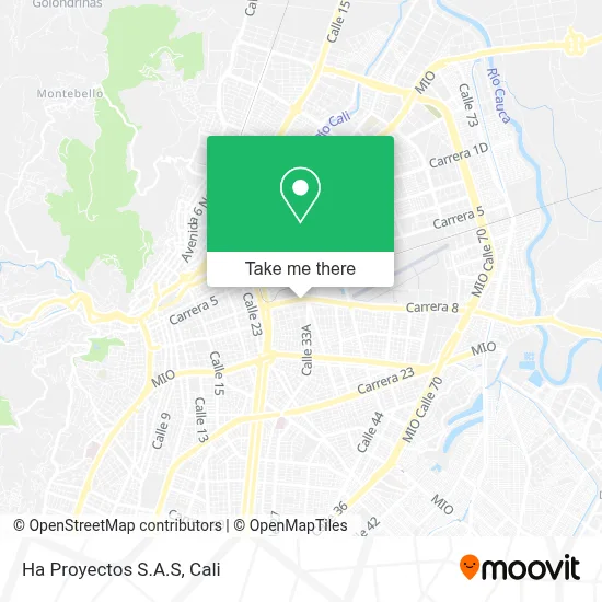 Ha Proyectos S.A.S map