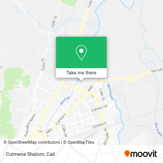 Colmena Shalom map