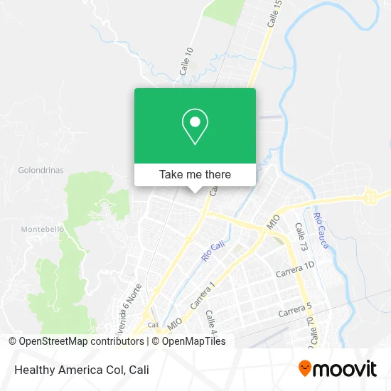 Healthy America Col map