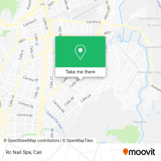 Rc Nail Spa map