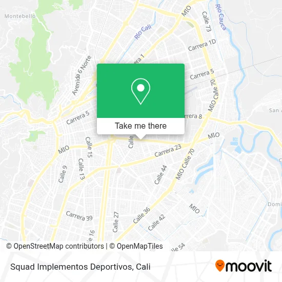 Squad Implementos Deportivos map