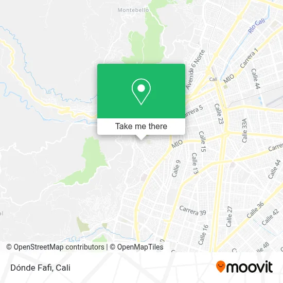 Dónde Fafi map