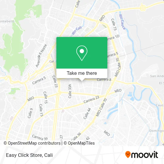 Easy Click Store map