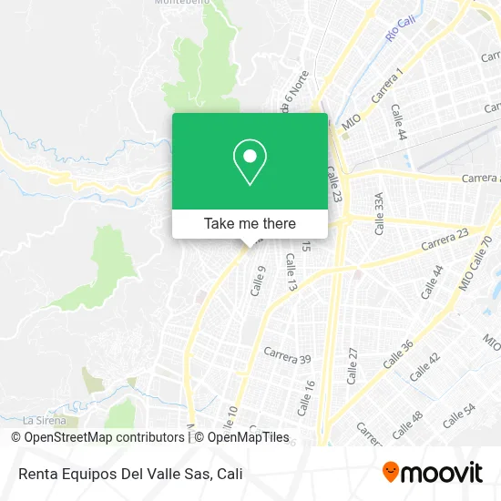 Renta Equipos Del Valle Sas map