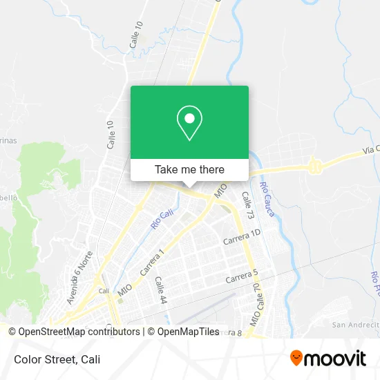 Color Street map