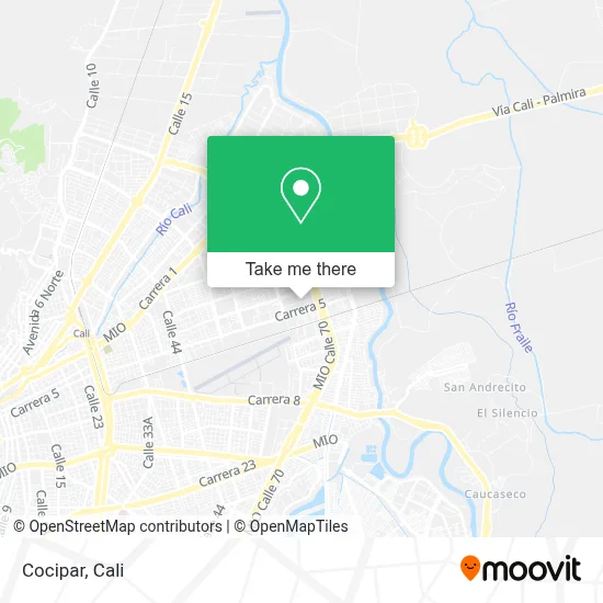 Cocipar map