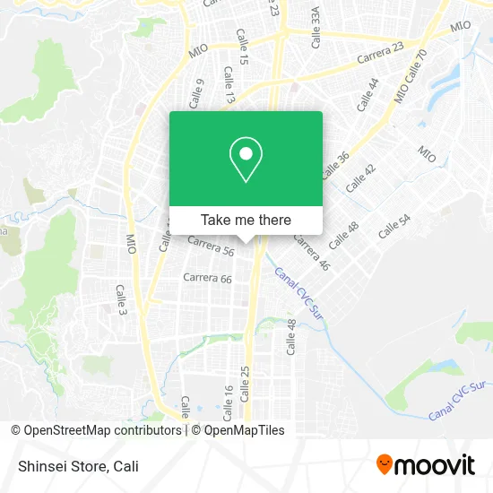 Shinsei Store map
