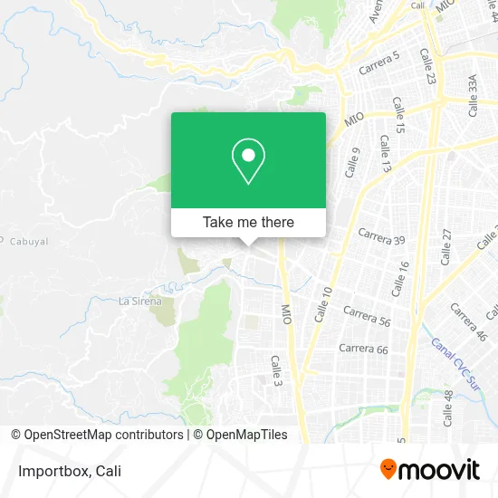 Importbox map