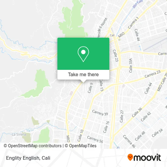 Englity English map