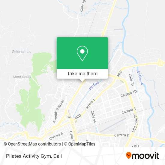 Pilates Activity Gym map