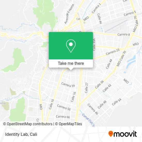 Identity Lab map