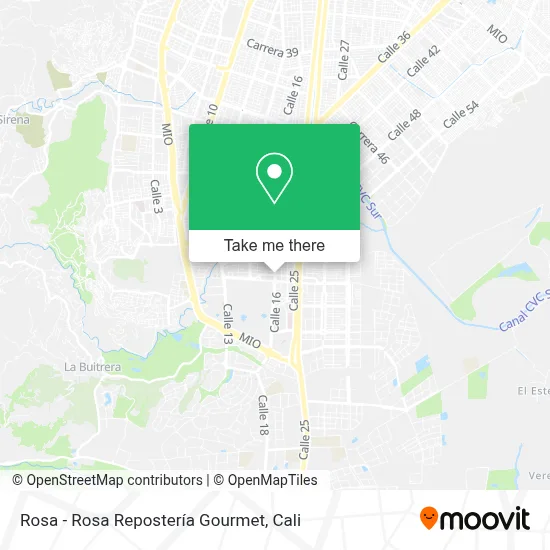 Rosa - Rosa Repostería Gourmet map