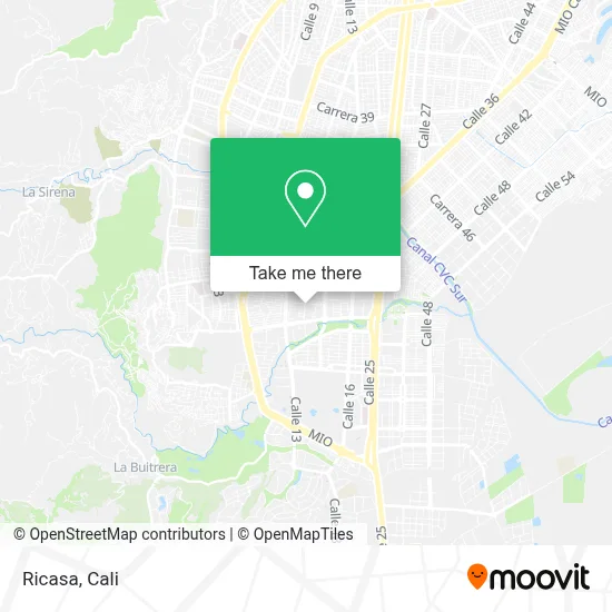 Ricasa map