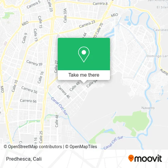 Predhesca map