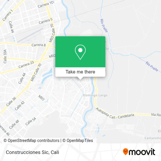 Construcciones Sic map