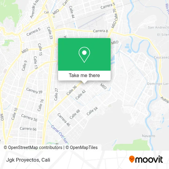 Jgk Proyectos map
