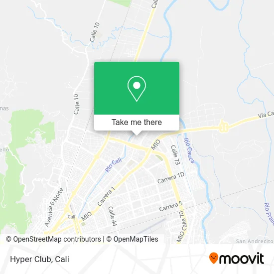 Hyper Club map