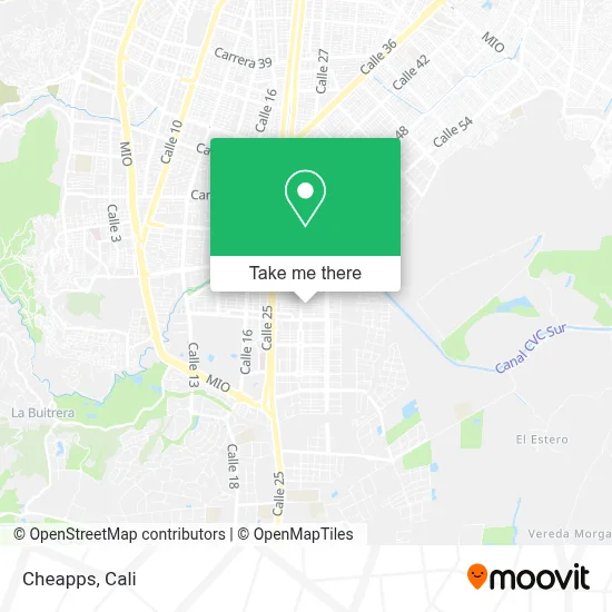 Cheapps map