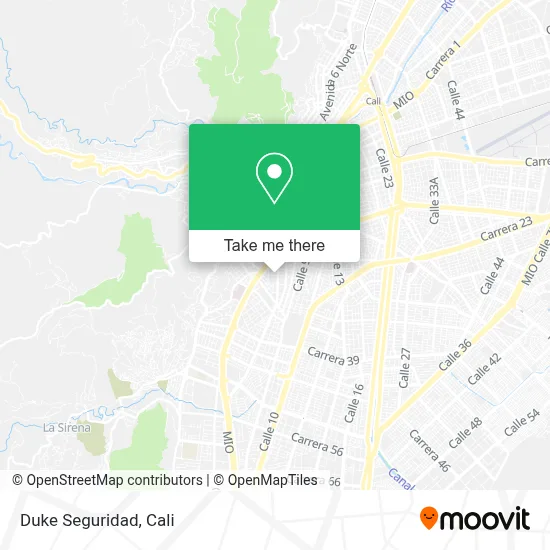 Duke Seguridad map