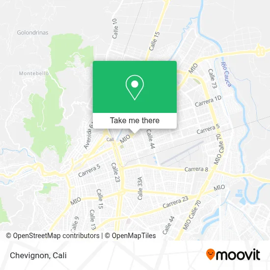 Chevignon map