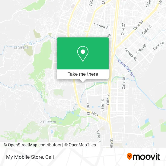 My Mobile Store map