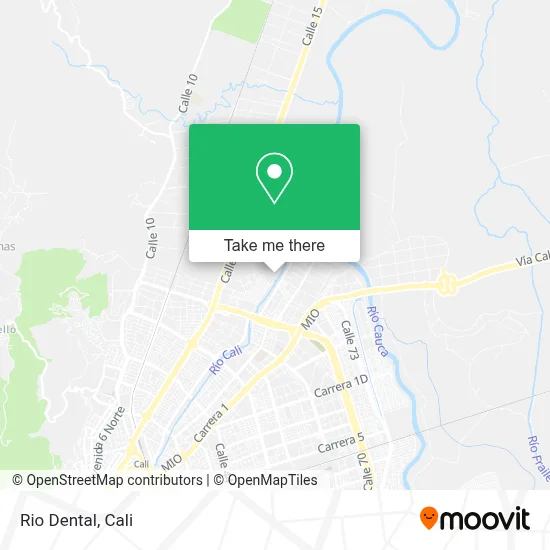 Rio Dental map