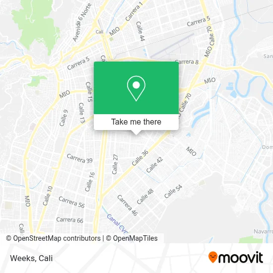 Weeks map