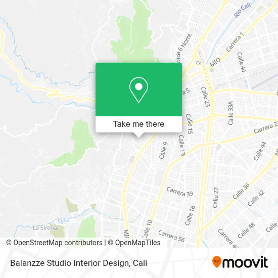 Balanzze Studio Interior Design map