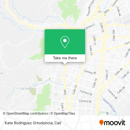 Kate Rodriguez Ortodoncia map