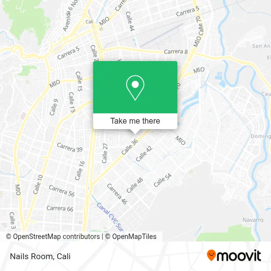 Nails Room map