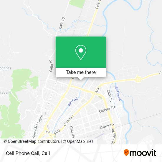 Cell Phone Cali map