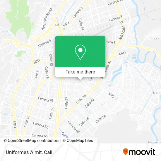 Uniformes Almit map