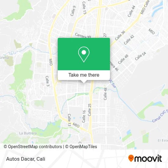 Autos Dacar map