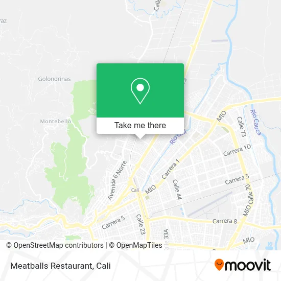 Meatballs Restaurant map