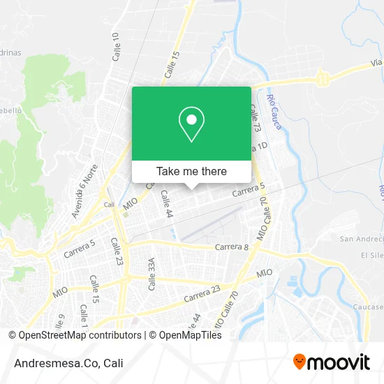 Andresmesa.Co map
