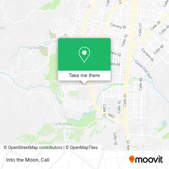 Into the Moon map