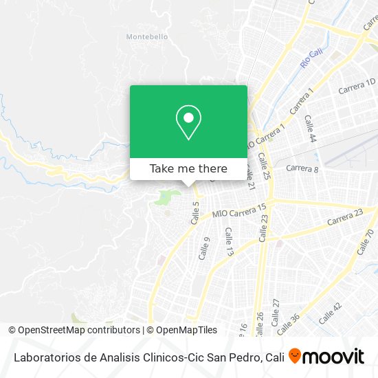 Laboratorios de Analisis Clinicos-Cic San Pedro map