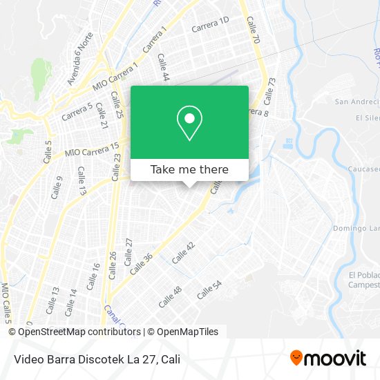 Mapa de Video Barra Discotek La 27